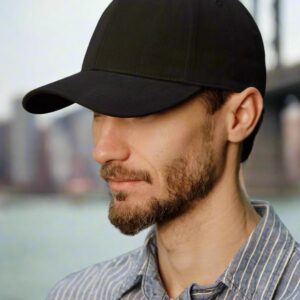Baseball Cap 100% Cotton Adjustable - Image 2