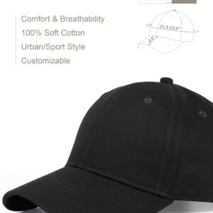 Baseball Cap 100% Cotton Adjustable - Image 4