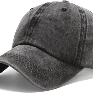 Baseball Cap Adjustable Cotton Unisex