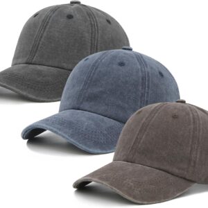 Baseball Cap Cotton Adjustable 3 Packs - Image 8