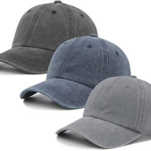 Baseball Cap Cotton Adjustable 3 Packs - Image 9