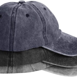 Baseball Cap Cotton Adjustable Unstructured 3 Pack - Image 16