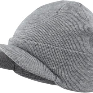 Men's Winter Beanie Hat Warm Double Knit - Image 10