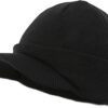 Men's Winter Beanie Hat Warm Double Knit