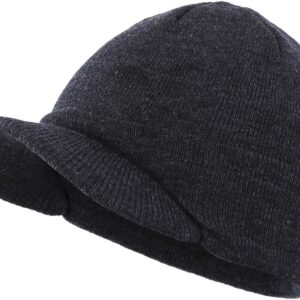 Men's Winter Beanie Hat Warm Double Knit - Image 14