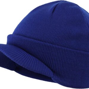 Men's Winter Beanie Hat Warm Double Knit - Image 16