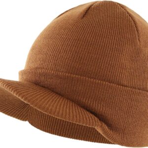Men's Winter Beanie Hat Warm Double Knit - Image 18