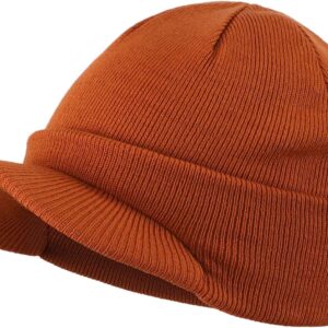 Men's Winter Beanie Hat Warm Double Knit - Image 19