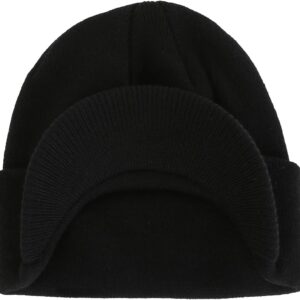 Men's Winter Beanie Hat Warm Double Knit - Image 2