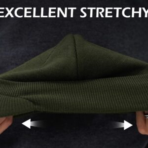 Men's Winter Beanie Hat Warm Double Knit - Image 7