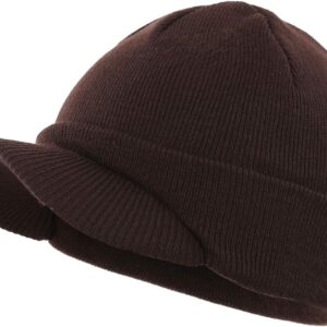 Men's Winter Beanie Hat Warm Double Knit - Image 9