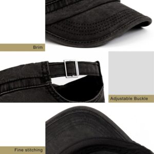 Military Style Cap Cotton Polyester Unisex - Image 2