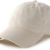 Unisex Baseball Cap Adjustable Washed Cotton