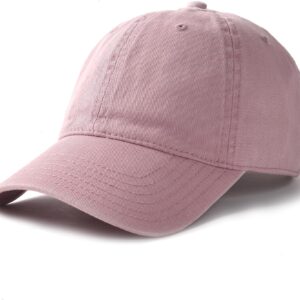 Unisex Baseball Cap Adjustable Washed Cotton - Image 17