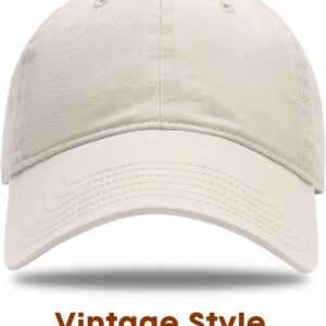 Unisex Baseball Cap Adjustable Washed Cotton - Image 2