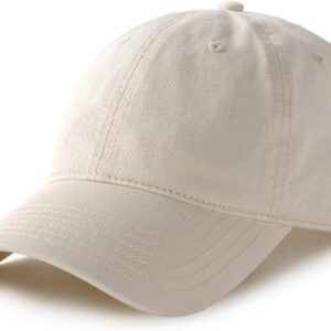 Unisex Baseball Cap Adjustable Washed Cotton