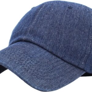 Unisex Cotton Adjustable Baseball Cap Low Crown - Image 11