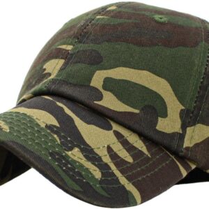 Unisex Cotton Adjustable Baseball Cap Low Crown - Image 13