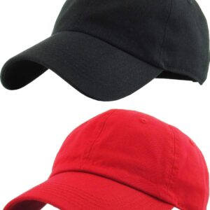 Unisex Cotton Adjustable Baseball Cap Low Crown - Image 22