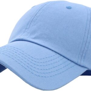 Unisex Cotton Adjustable Baseball Cap Low Crown - Image 28