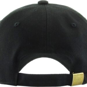 Unisex Cotton Adjustable Baseball Cap Low Crown - Image 3