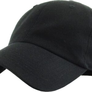 Unisex Cotton Adjustable Baseball Cap Low Crown