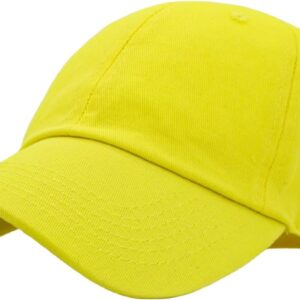 Unisex Cotton Adjustable Baseball Cap Low Crown - Image 35