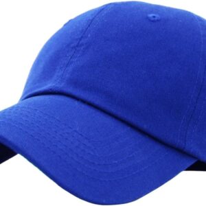 Unisex Cotton Adjustable Baseball Cap Low Crown - Image 36