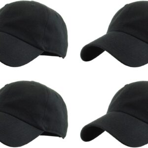 Unisex Cotton Adjustable Baseball Cap Low Crown - Image 41