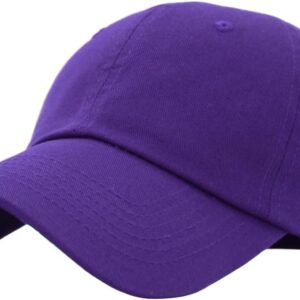 Unisex Cotton Adjustable Baseball Cap Low Crown - Image 47