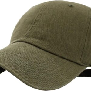 Unisex Cotton Adjustable Baseball Cap Low Crown - Image 48