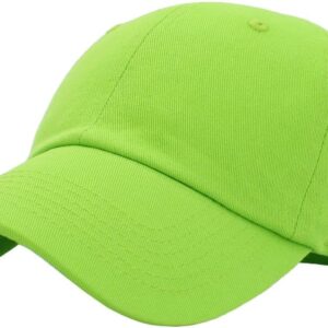 Unisex Cotton Adjustable Baseball Cap Low Crown - Image 49