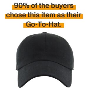 Unisex Cotton Adjustable Baseball Cap Low Crown - Image 5