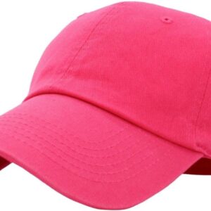 Unisex Cotton Adjustable Baseball Cap Low Crown - Image 55