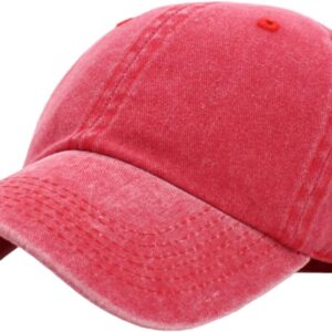 Unisex Cotton Adjustable Baseball Cap Low Crown - Image 60