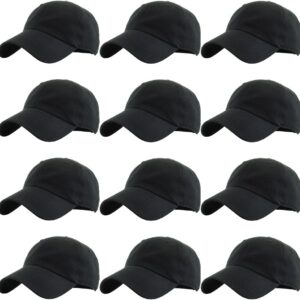 Unisex Cotton Adjustable Baseball Cap Low Crown - Image 61