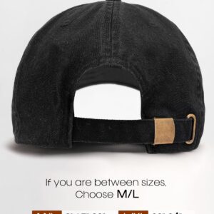 Unisex Vintage Baseball Cap Washed Cotton Adjustable - Image 3